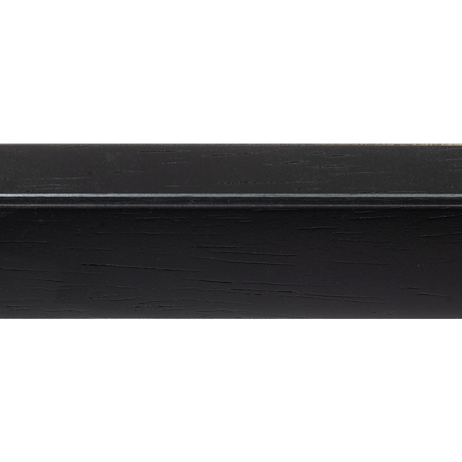 Mira Cornice in legno Cannes 20x20 cm - nero e argentato - Vetro standard