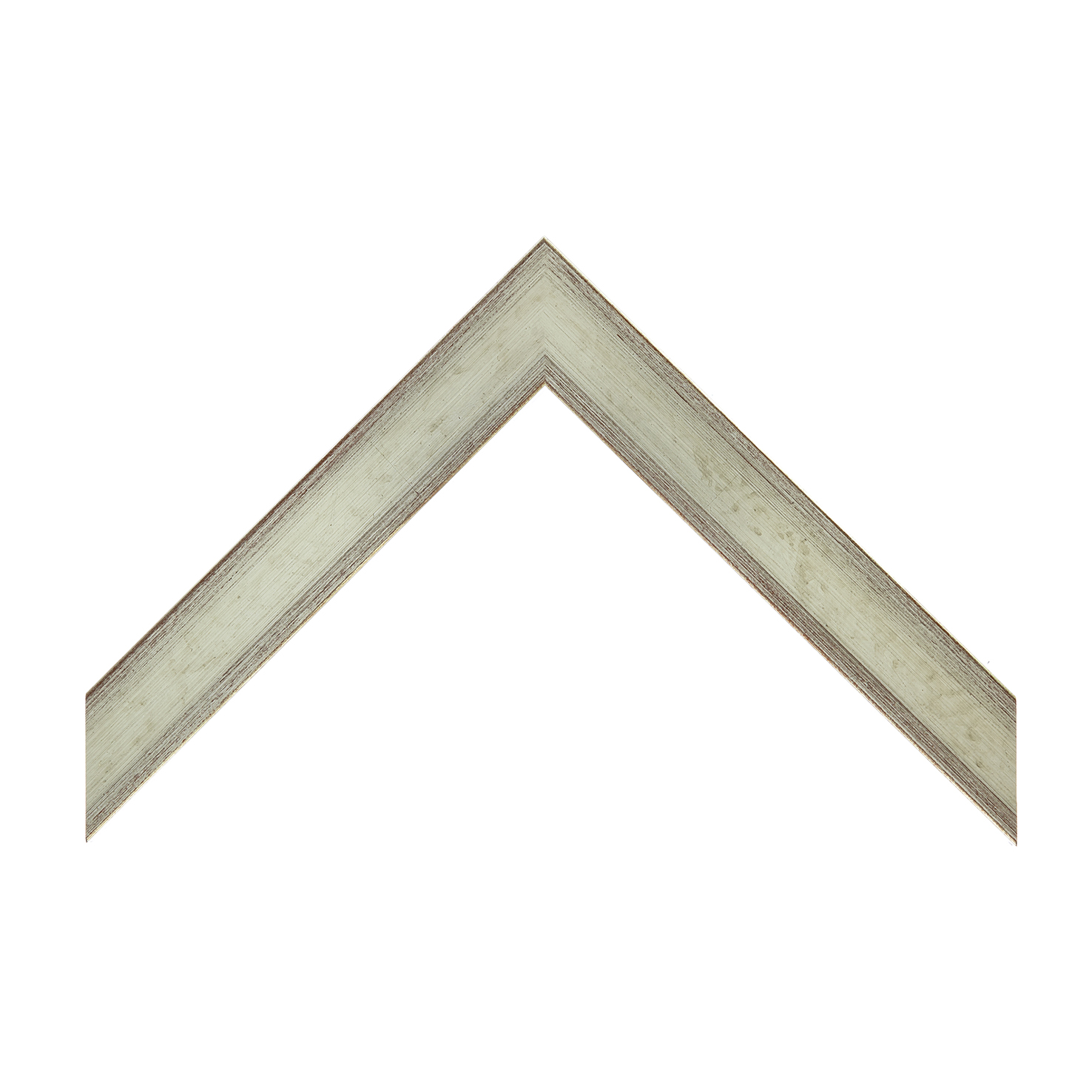 cornice legno ayous cassetta argento foglia | Albor