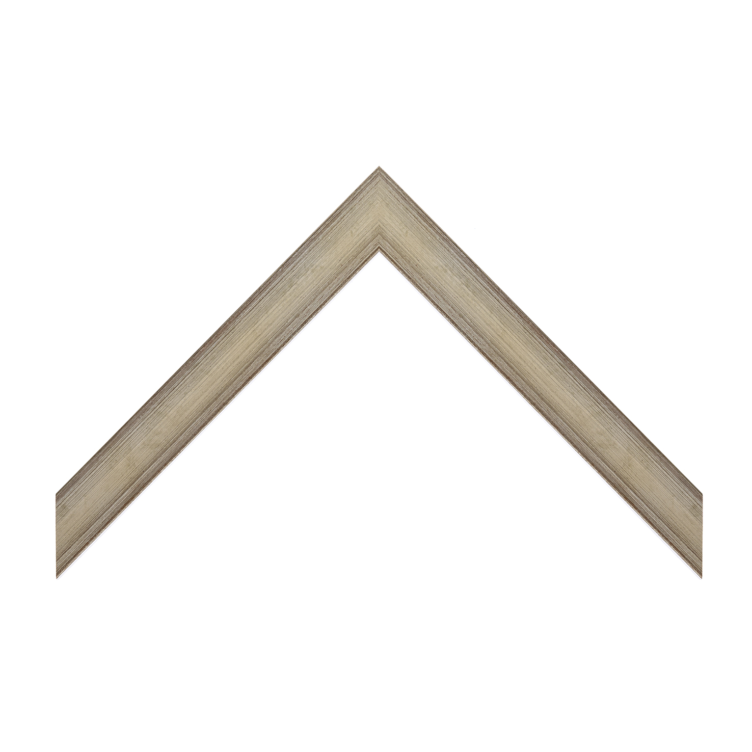 cornice legno ayous cassetta argento foglia | Albor