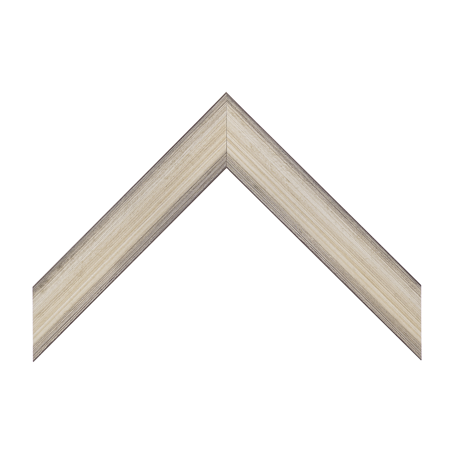 cornice legno ramin piatta argento foglia | Albor