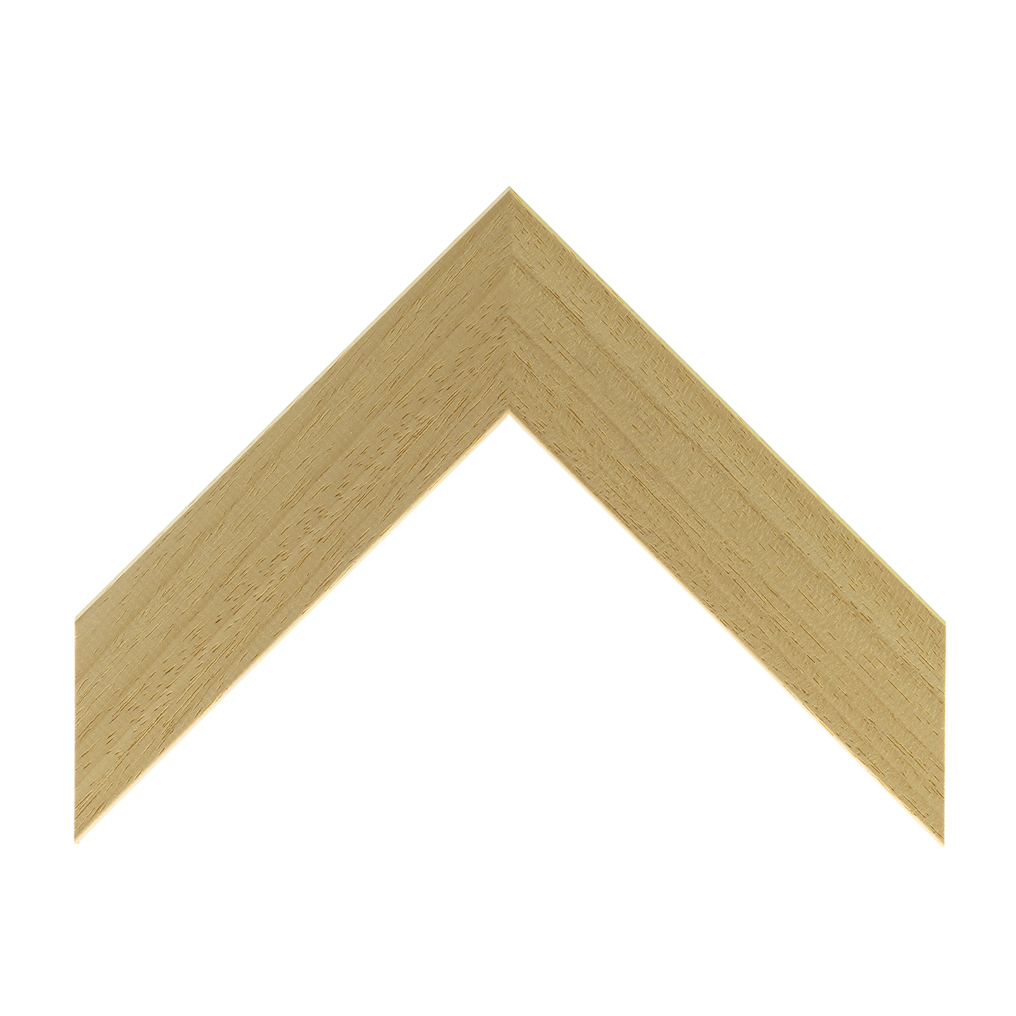 cornice legno ayous piatta grezza | Albor