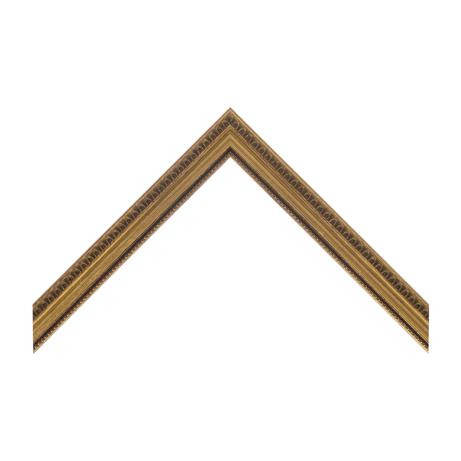 cornice legno ayous sagomata oro chiaro | Albor