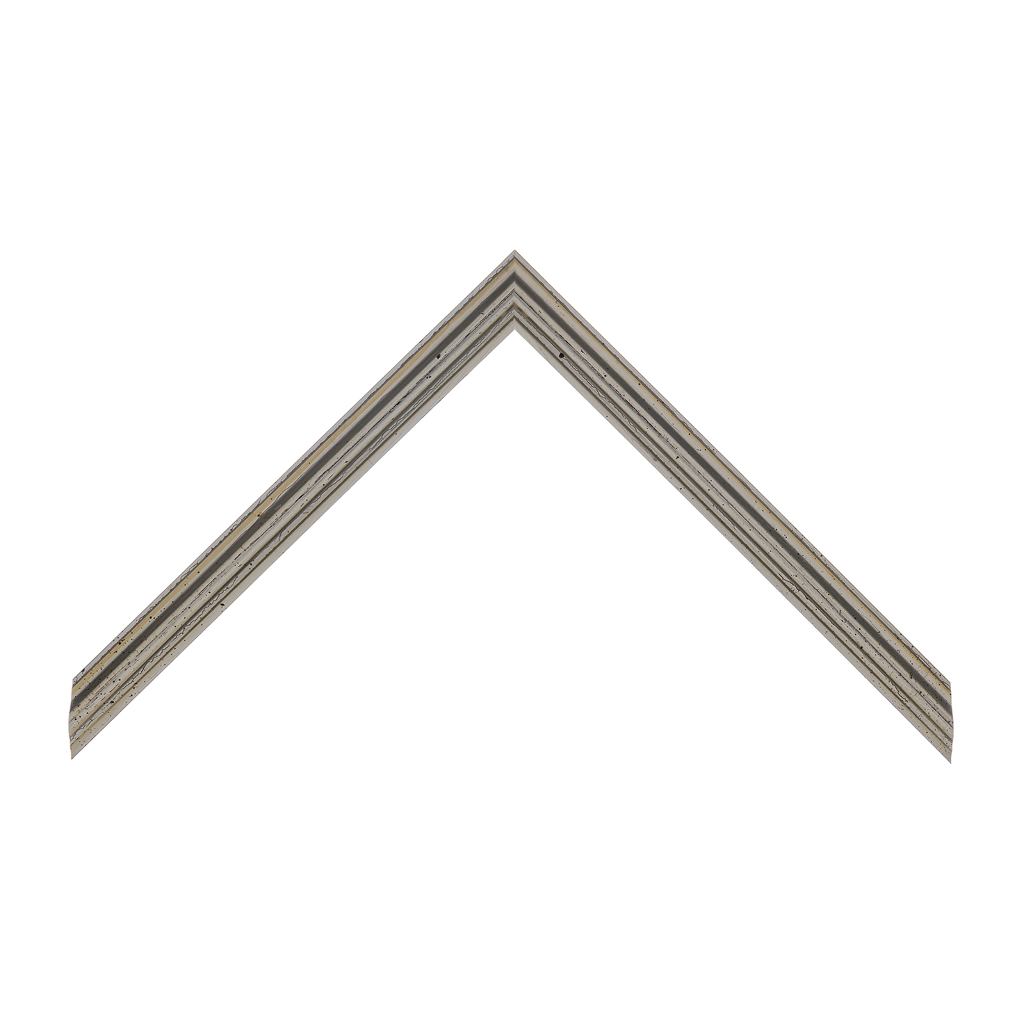 cornice legno ramin sagomata foglia argento antico | Albor