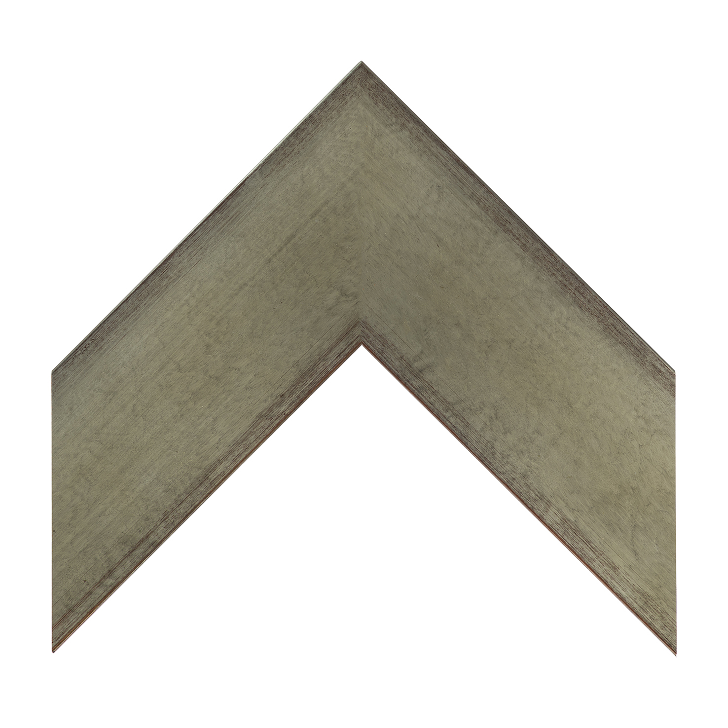 cornice legno ayous piatta argento foglia | Albor