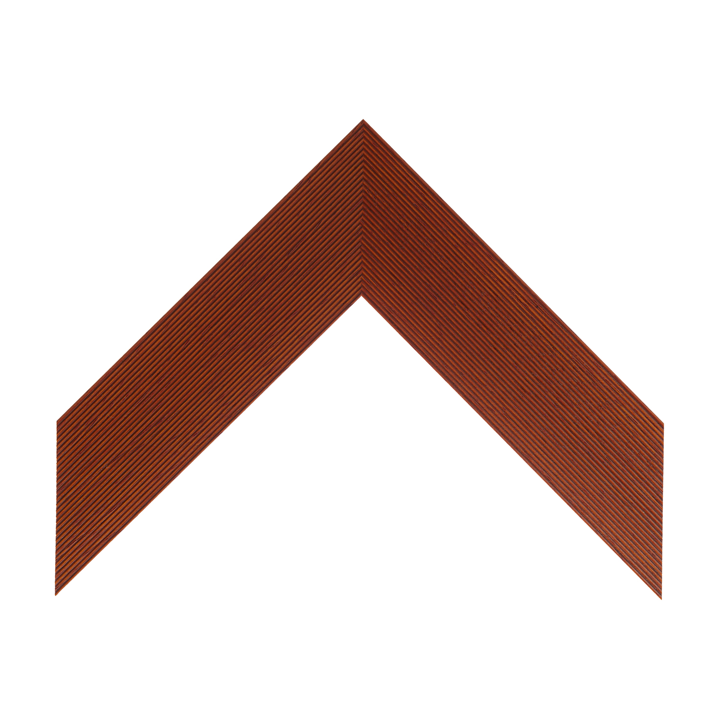 cornice legno ayous sagomata tinta mattone poro aperto | Albor