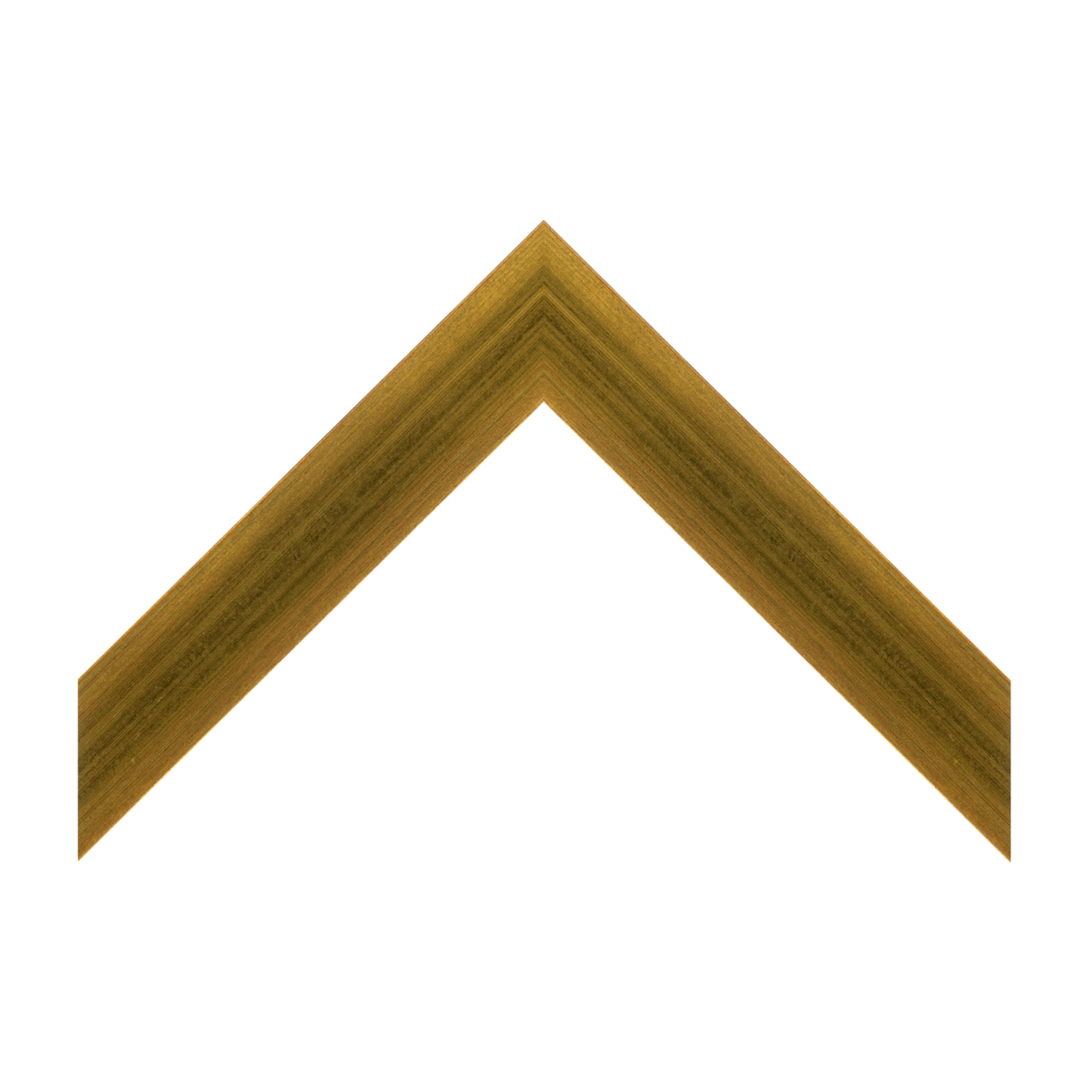 cornice legno ayous piatta oro foglia fianco nero opaco | Albor