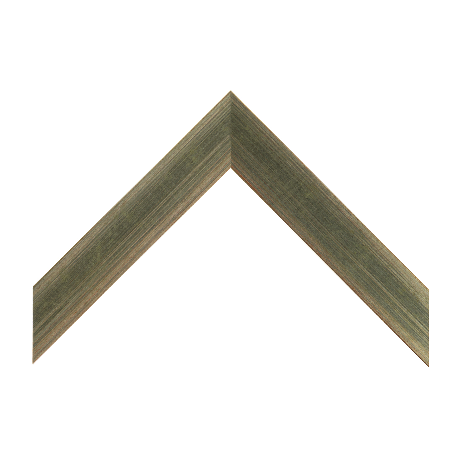 cornice legno ayous piatta argento foglia | Albor