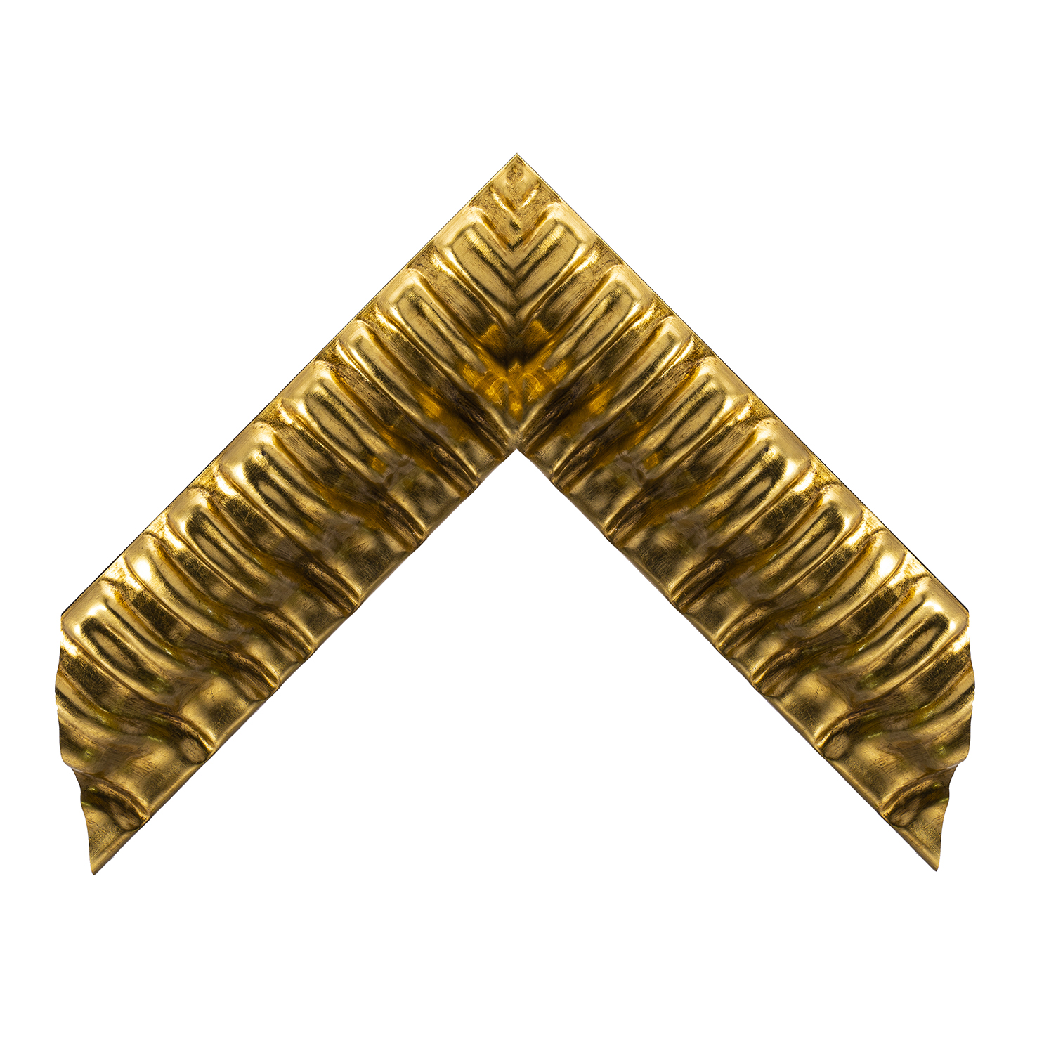 cornice legno ayous sagomata oro foglia antico | Albor