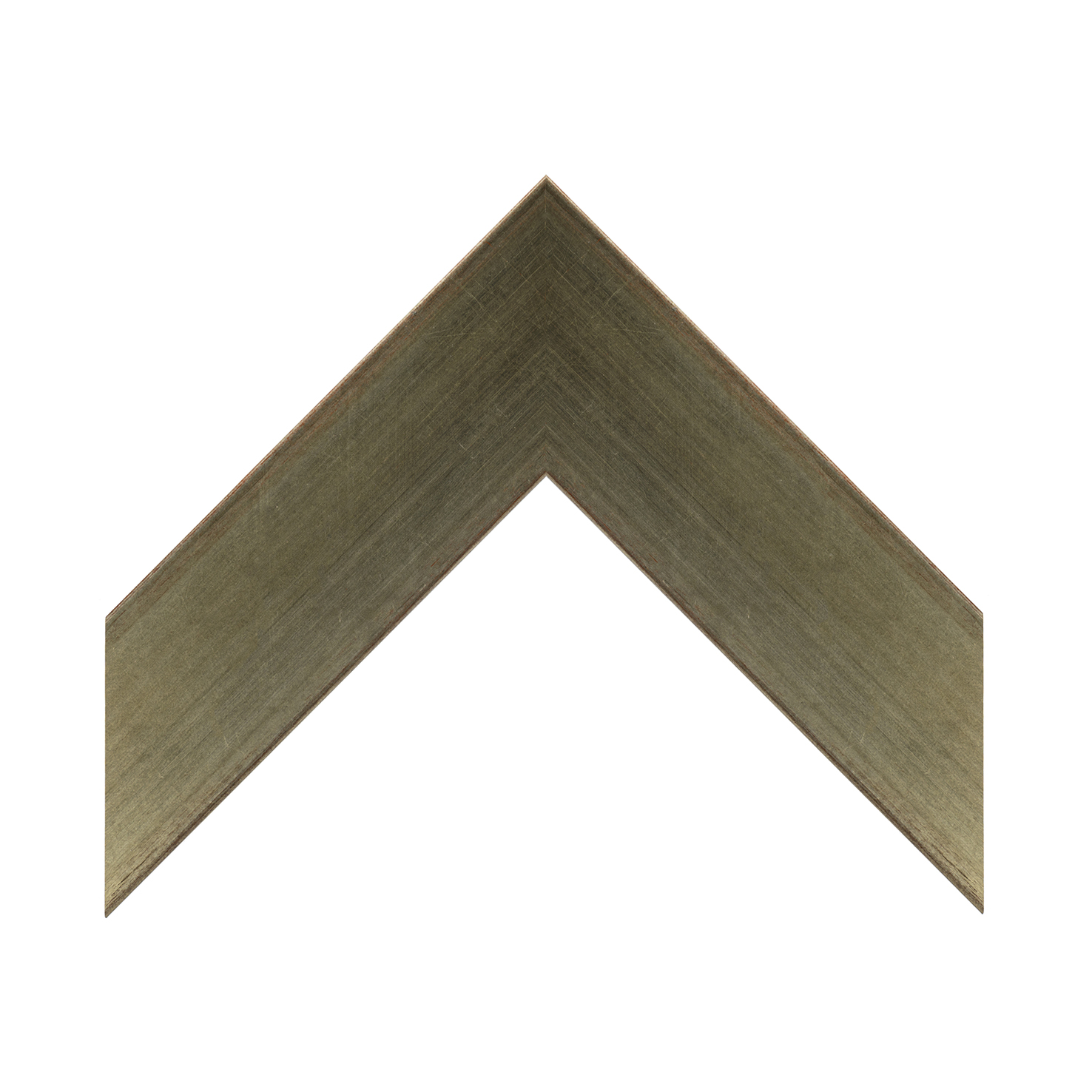 cornice legno ayous piatta argento foglia | Albor