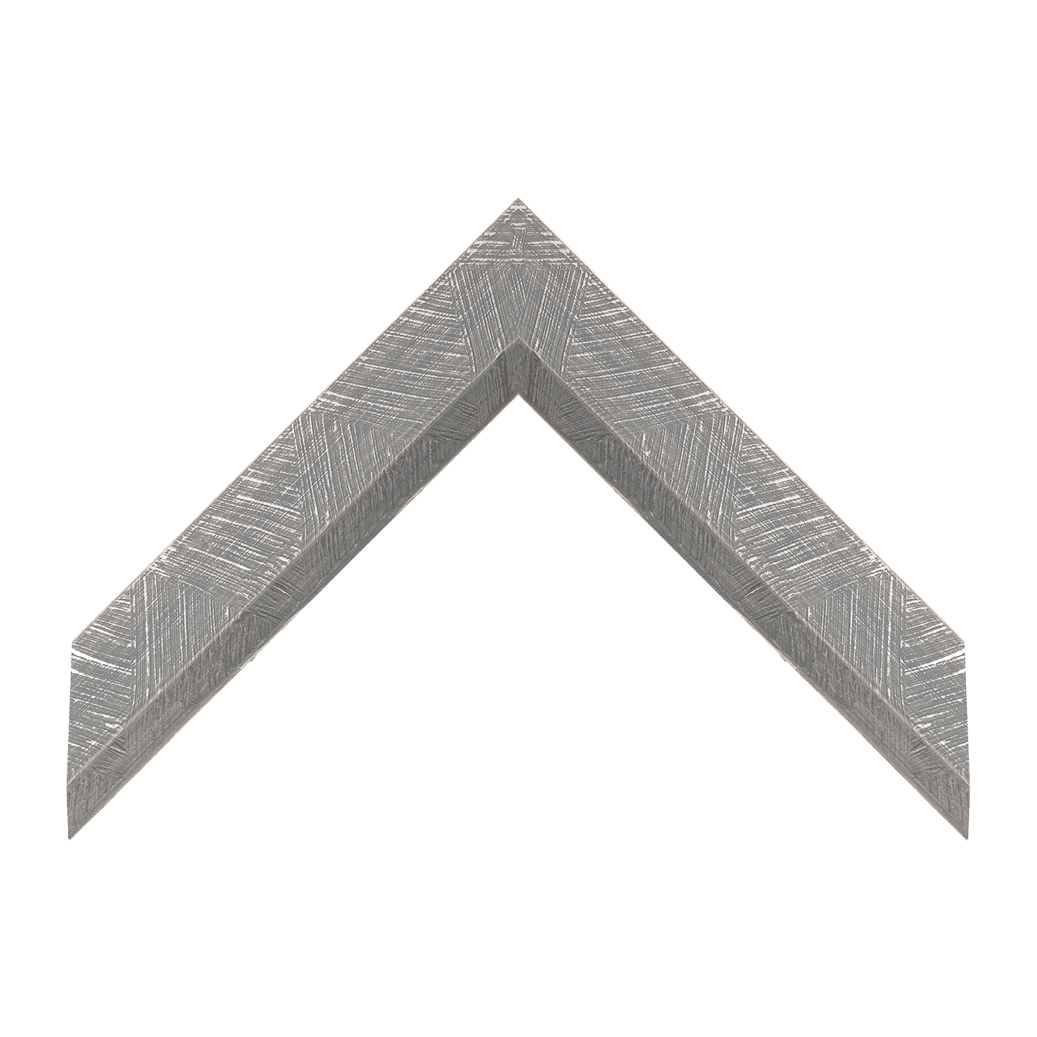 cornice legno ayous sagomata grigio antico manuale | Albor