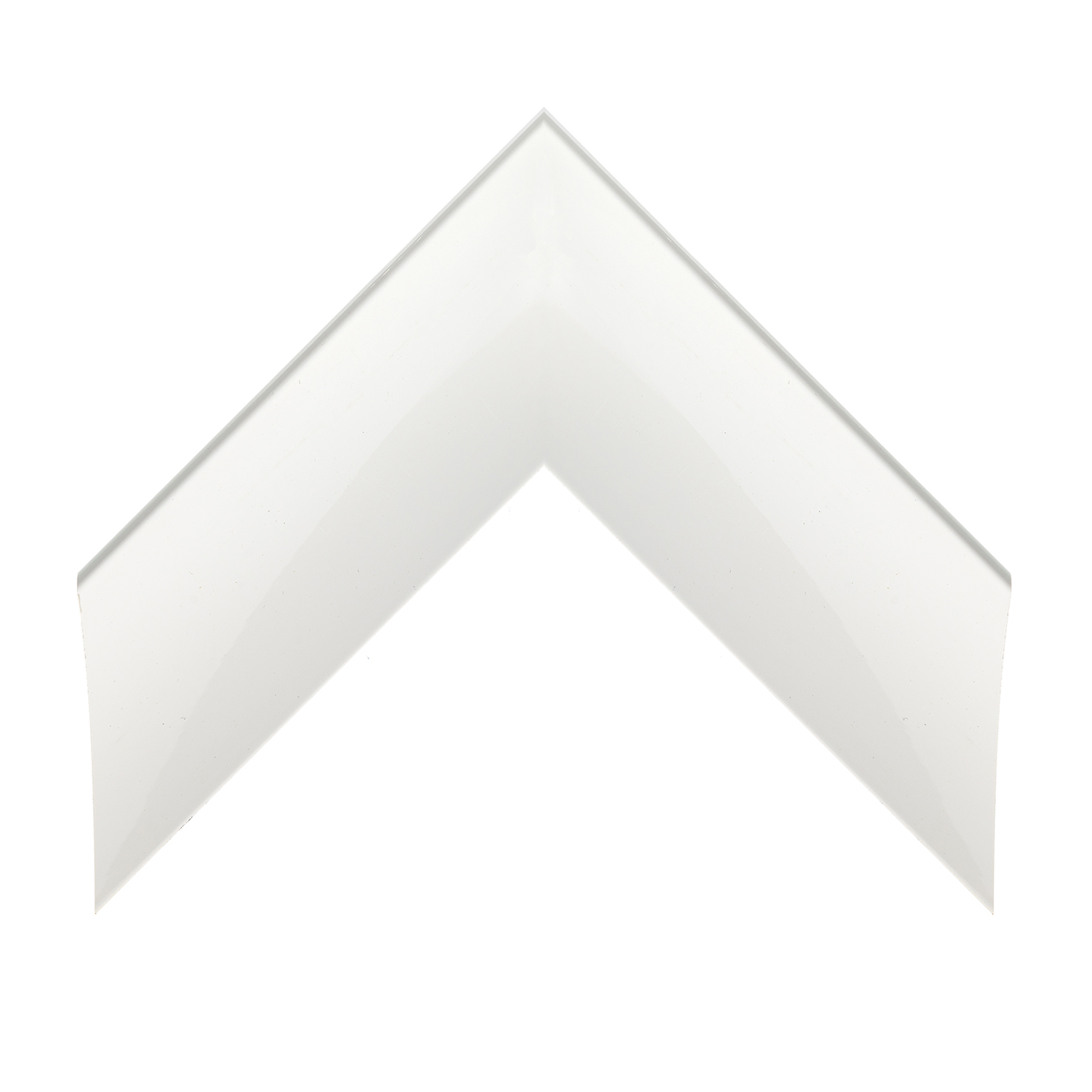 cornice legno ayous sagomata bianco lucido | Albor